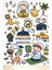 Ramazan Ayı Temalı Cam Duvar Süsleri Hoşgeldin Ramazan Sticker Seti 1
