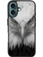 Apple iPhone 16 Plus Siyah Baskılı A++ Kalite Koruma Silikon Kılıf A++ 1