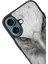 Apple iPhone 16 Plus Siyah Baskılı A++ Kalite Koruma Silikon Kılıf A++ 4