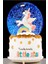 Little Star Gökkuşağı Unicorn Renk Değiştiren Işıklı Müzikli Kar Taneli Orta Boy Kar Küresi 3