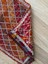 47 x 88 cm Küçük Geometrik Türk Kilim Halısı, El Dokuma Vintage Kilim, Harika Renkli Kilim, Bohem Ev Dekoru 4