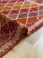 47 x 88 cm Küçük Geometrik Türk Kilim Halısı, El Dokuma Vintage Kilim, Harika Renkli Kilim, Bohem Ev Dekoru 5