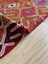 47 x 90 cm Küçük Boy Renkli Türk Kilim, Koçboynuzu Motifi, El Dokuma Vintage Kilim, Bohem Stili Kilim 3