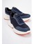 Erkek Yüksek Taban Bağcıklı Deri Comfort Sneaker Mc 20276 Lacivert 2