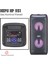 HP-931 Mikrofonlu Bluetooth Parti Hoparlörü 4 Inc*2 Extra Bass 3