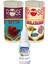 Beta Balığı Yemi 100ml Granül, Bonisa 100ml, Rose Pro Colour 100ml Kutu Chips Balık Yemi, Multivitamin 3