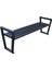 Kolçaklı Metal Oturma Bankı Sağlam Park Bench 1