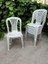 6 Adet Kolsuz Plastik Sandalye Bahçe Balkon ve Mutfak Sandalyesi 4