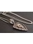 Voyageaccessory Paslanmaz Çelik Kurukafa Kolye / 60 cm Zincirli 2