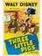 Three Little Pigs (1933) Afiş - Poster (Folyo / Afiş / Poster) 8201 ( 35 cm x 50 cm ) 1