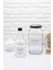 Deterjan Kavanozu 3000ML ve Galon Yumuşatıcı Şişesi 1000ML Cam 3
