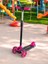 Işıklı Tekerlekli Çocuk Scooter-Mavi/pembe 2