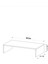 Bilgisayar Monitör Altlığı Yükselticisi 45 x 25 x 11,8 cm 5