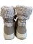 Kadın Bot 6382 1j Jacalu Synth.wool / Leather Pu Sole Beige 3
