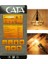(4 Adet) Cata CT-4218 8W (60W) 3000K (Sarı Işık) Dim Edilebilir E27 Duylu (Kalın Duy) LED Filament Ampul 5