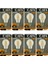 (8 Adet) Cata CT-4218 8W (60W) 3000K (Sarı Işık) Dim Edilebilir E27 Duylu (Kalın Duy) Led Filament Ampul 1