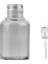 60 ml Pe Şeffaf Serum Pompalı Şişe, 12 Adet, Serum Şişesi 1