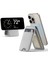 Apple iPhone Standlı Cüzdan Halolock MagSafe – Gri 1