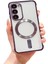 Samsung Galaxy S20 Fe Kılıf Kamera Lens Korumalı Renkli Magsafe Şeffaf Silikon 1