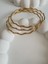 LeyyaJewelry Zikzak Ajda Çelik Bilezik-Normal Boy 3