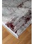 Sanat Halı Doku 1086 Gri Kırmızı Modern Salon Halısı 5