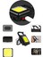 USB Şarjlı Mini Cob LED Anahtarlık Feneri Flashlı, Şişe Açacaklı, Plastik Kasa Taşınabilir El Feneri 1