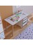 Oyun & Aktivite Masası 90X45 cm Oyuncak Dolabı 3 Sepetli Çocuk Çalışma Masası Oyun Masası - Beyaz 3