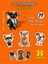 Sevimli Köpekler Hobi Etiket Seti 35 Adet 1