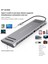 Laptop Macbook Uyumlu Type-C Çoklayıcı Port Istasyonu 14IN1 Çevirici Kart Okuyucu 4K Hub Dönüştürücü 5