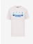 Bisiklet Yaka Baskılı Beyaz Erkek T-Shirt J5SM-TST7293 1