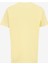 D5SL-TST3521 Sarı Bisiklet Yaka Relaxed Baskılı Kadın T-Shirt 2