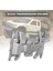 Eksenel SCX24 90081 1/24 Rc Paletli Araba Metal Şanzıman Sabitleme Kaidesi Şanzıman Tutucu Kızak Plakası Yükseltme Parçaları, Gümüş (Yurt Dışından) 5