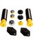 Araba Arka Şok Mounts Bump Stop Toz Çizme Seti Bmw E92 E90 328XI 335XI 330XI (Yurt Dışından) 3