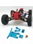 Rc Araba Metal Ön Koruma ve Tampon Seti Wltoys 124016 124018 Paletli Araba Yedek Parçaları Mavi (Yurt Dışından) 2