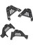 1 Takım Rc Araba Metal Şok Kuleleri Braketi Fit Eksenel Scx6 1/6 Paletli Tırmanma Araba Parçaları Aksesuarları Arka (Yurt Dışından) 5