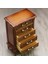 Dollhouse Minyatür Şifonyer Yatak Odası Başucu Masa Depolama Çekmecesi Dolap Modeli Dollhouse Sahne Dekor (Yurt Dışından) 2