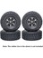 1.0 Beadlock Tekerlek Göbeği Metal Mikro Tekerlek Jant 1/24 Rc Paletli Araba Eksenel SCX24 Gladyatör Bronco C10 Sürgü Jlu,1 (Yurt Dışından) 3