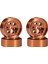 Adet 1.3 Inç Metal Beadlock Jant Tekerlek Hub TRX4M 1/18 Rc Paletli Araba Yükseltme Parçaları Aksesuarları, 4 (Yurt Dışından) 1