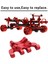 Metal Arka Aks Kafes Üst Bağlantı Sabitleme Kaidesi Eksenel SCX24 90081 C10 1/24 Rc Paletli Araba Yükseltme Parçaları Aksesuarları,1 (Yurt Dışından) 4
