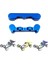 Metal Arka Pivot Blok Seti Süspansiyon Kolu Montajı Losi 1/18 Mini-T 2.0 1/16 Mini-B Rc Kamyon Araba Yükseltme Parçaları, Mavi (Yurt Dışından) 4