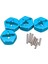 Alüminyum Alaşımlı 12MM Birleştirici Tekerlek Hub Hex Adaptörü Yükseltmeler Wltoys 144001 1/14 Rc Araba Yedek Parçaları, Mavi (Yurt Dışından) 1