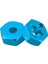 Alüminyum Alaşımlı 12MM Birleştirici Tekerlek Hub Hex Adaptörü Yükseltmeler Wltoys 144001 1/14 Rc Araba Yedek Parçaları, Mavi (Yurt Dışından) 4