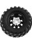 4 Adet 93MM Metal 1.9 Inç Beadlock Jant Lastik Lastik Seti 1/10 Rc Paletli Araba Traxxas, 12MM Adaptör, Siyah (Yurt Dışından) 4