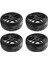 Adet 1/8 Buggy Lastikleri Tekerlekler ile 17MM Hex Tahrik Hub Rc Off Road Araba Hsp Hpı Kyosho Traxxas Lastik Aksesuarları Siyah (Yurt Dışından) 2