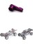 Metal Servo Kol Servo Korna Wltoys 144001 144002 124016 124017 124018 124019 Rc Araba Yükseltme Parçaları, Mor (Yurt Dışından) 5