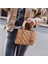 Kadınlar Için Moda Küçük Kare Çanta Crossbody Çanta Eşkenar Dörtgen Omuz Çantası (Yurt Dışından) 3