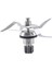 Paslanmaz Çelik Blender Bıçağı Yedek Parça Aksesuarları Mösyö Mutfağı Bağlantısı Için Fit SKMK1100A1 SKMK1200C3 (Yurt Dışından) 2