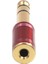 6.3 mm Stereo Erkek To 3.5 mm Dişi Kaliteli Çevirici Kırmızı 3