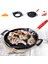 Döküm Yuvarlak Grill Izgara Tavası Genghis Khan Serisi Çift Kulp ve Silikon Tel Saplı Çap(Ø)32cm. 7