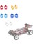 2 Adet Alüminyum Alaşımlı Ön C Hub Taşıyıcı Tekeri Blok C Koltuk Wltoys 104001 1/10 Rc Araba Yükseltme Aksesuarları, Kırmızı (Yurt Dışından) 4